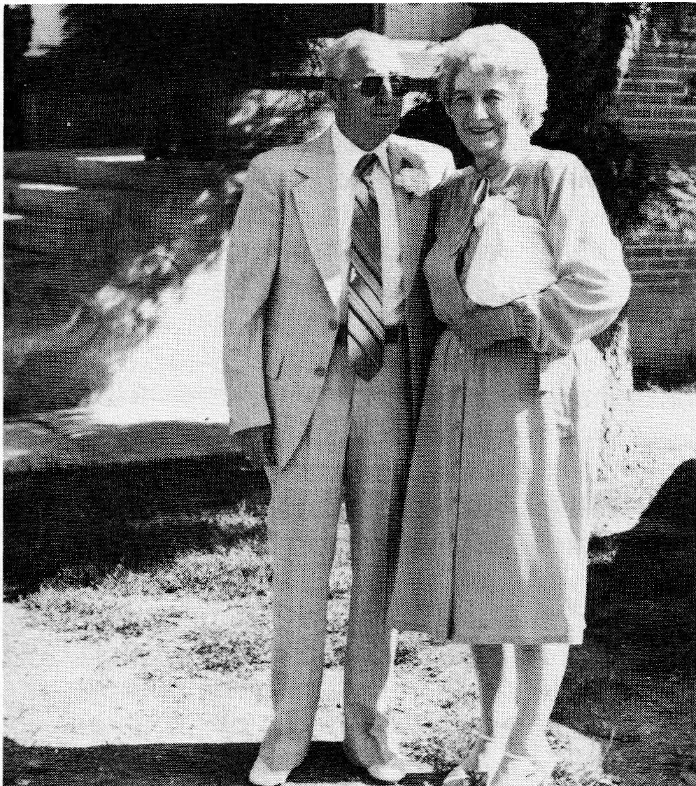 Louis and Clara in 1984.