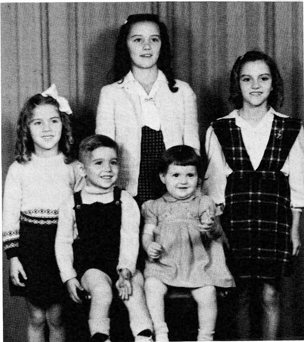 Group photo of five children