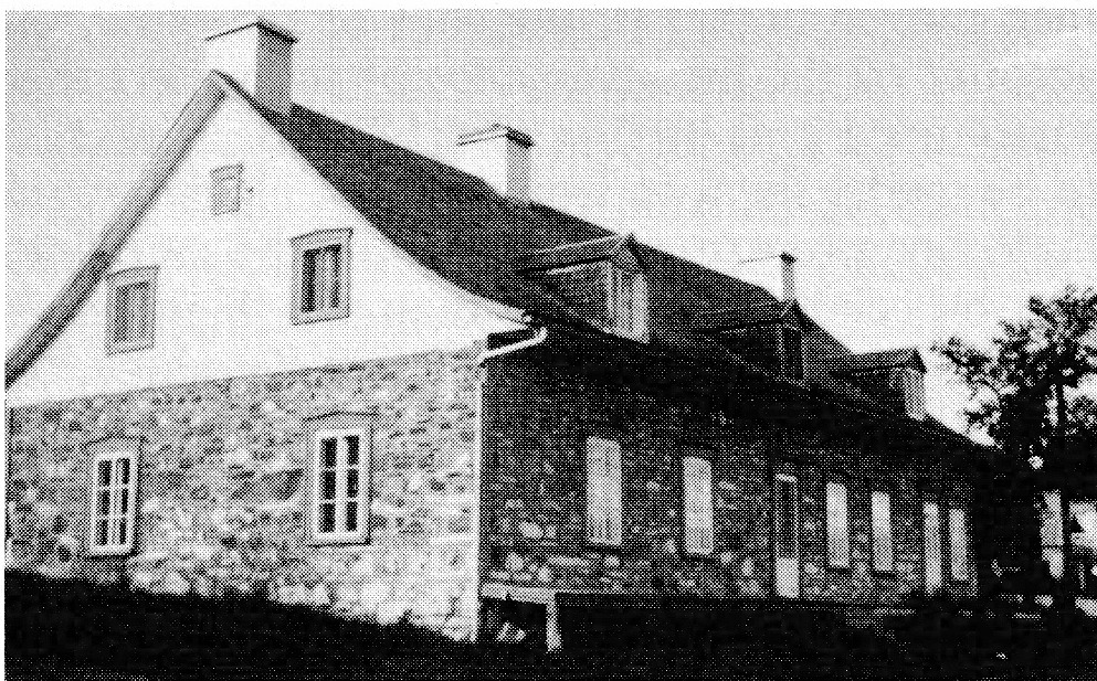 Stone house built by Etienne and still in use today.