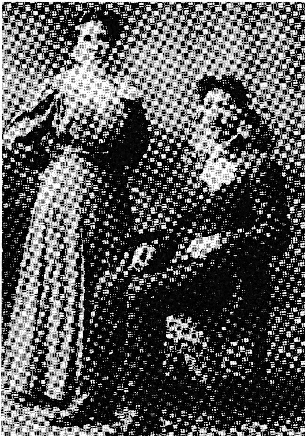 Parmelia (Lessard) and Louis Bernier's Wedding.